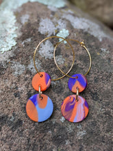 Load image into Gallery viewer, Colorful Hoop Small Batch Earrings