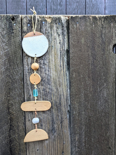 Shapes Ceramic Wall Hanging