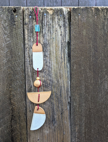 Ceramic + Ice Wall Hanging