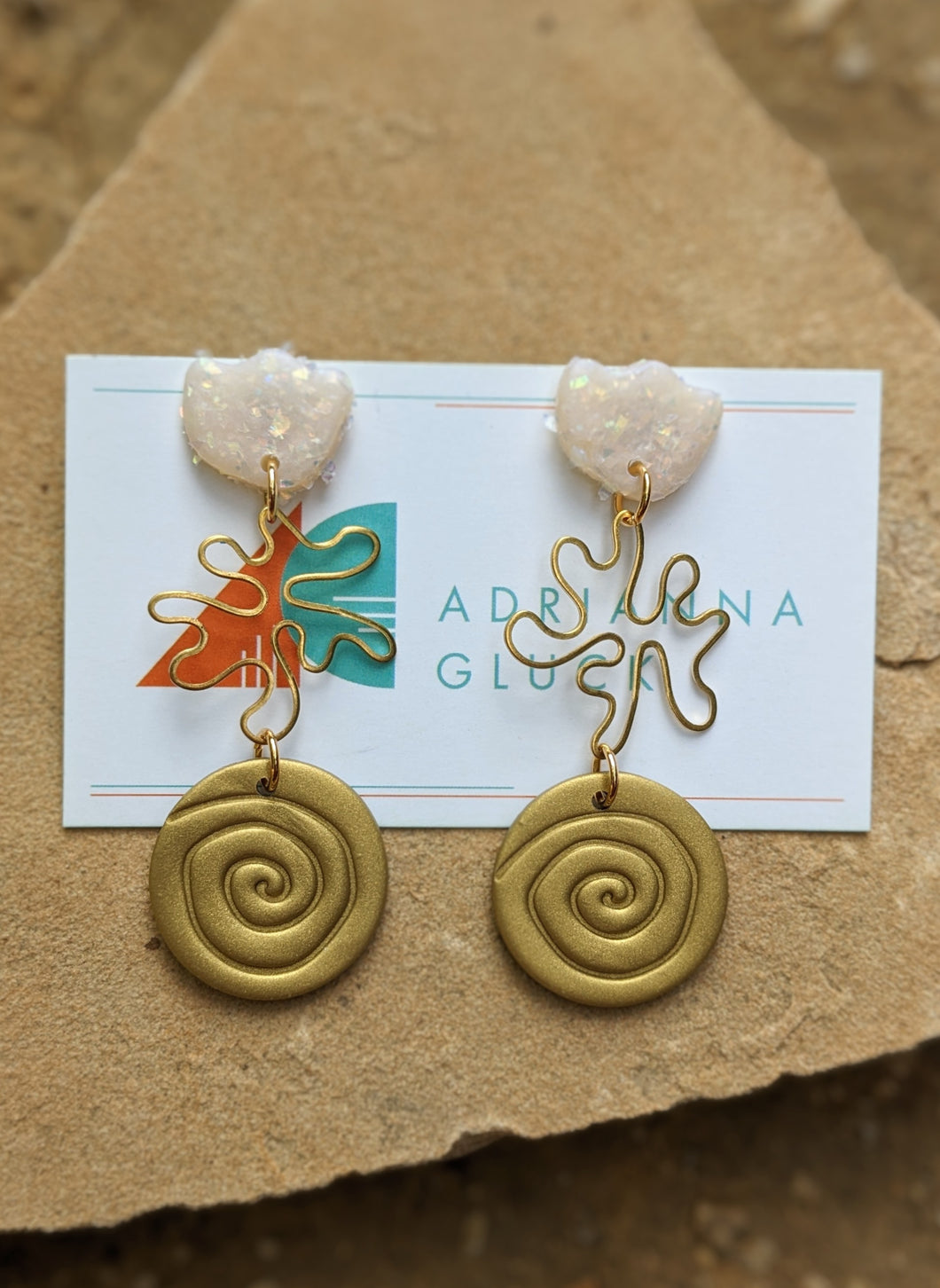 Endless Summer Collection: Sandcastle Earrings