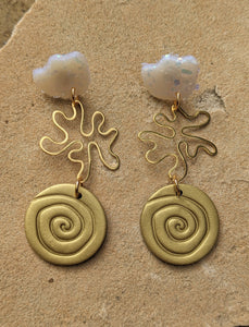 Endless Summer Collection: Sandcastle Earrings