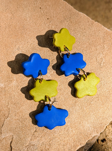 Deep Sea Collection: Lily Pad Earrings