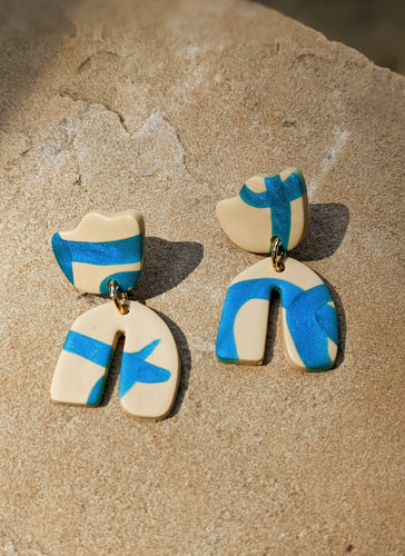 Watercolor Arch Earrings