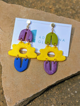 Load image into Gallery viewer, Color Blast Dot Earrings