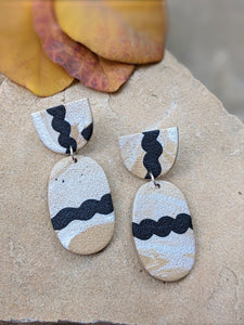 Zig Zquaggle Collection: Opposites Earrings