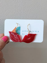 Load image into Gallery viewer, NEW 3D-printed ~ Lucious Lips Dangles ~ SINGLE ~ Small Batch Earrings