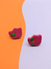 Load image into Gallery viewer, Green Sprinkle Polymer Pairs ~ Small Batch Earrings