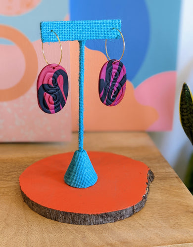 Lines + Spirals Earrings