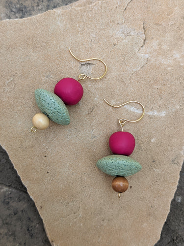 Sea Foam Bubble Earrings