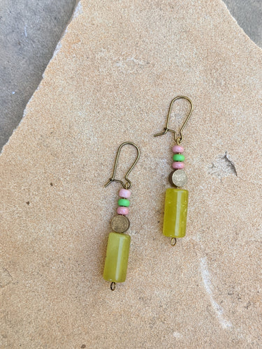 Lemon Popsicle Earrings
